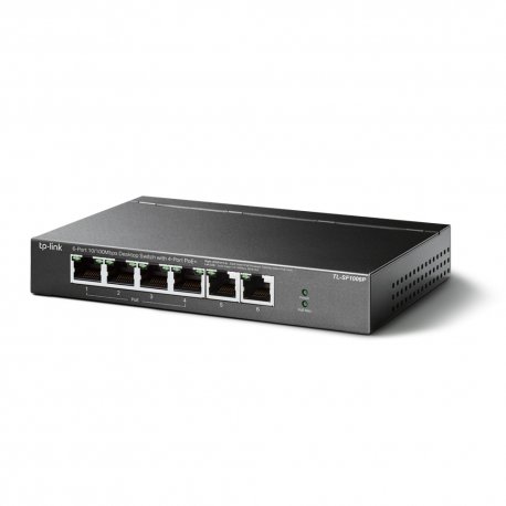 Коммутатор TP-Link TL-SF1006P Black (TL-SF1006P)