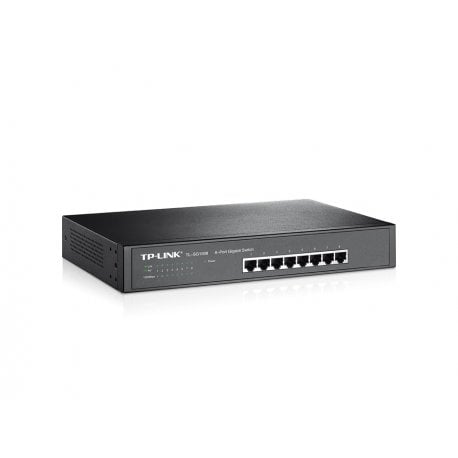 Комутатор TP-Link TL-SG1008 Black (TL-SG1008)