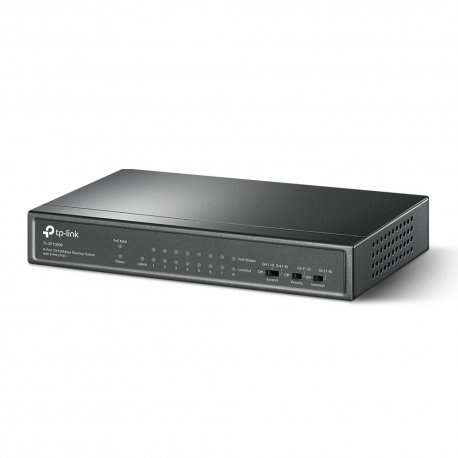 Коммутатор TP-Link TL-SF1009P Black (TL-SF1009P)