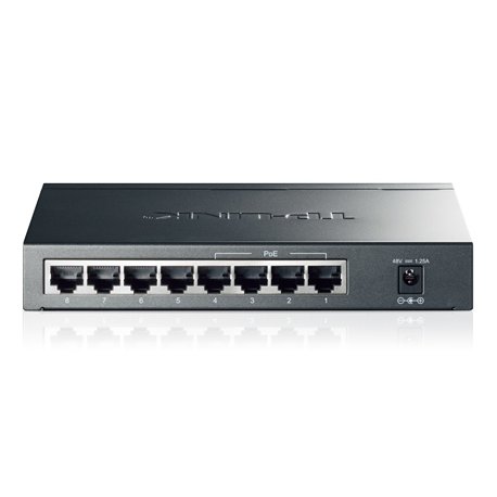 Коммутатор TP-Link TL-SG1008P Black (TL-SG1008P)