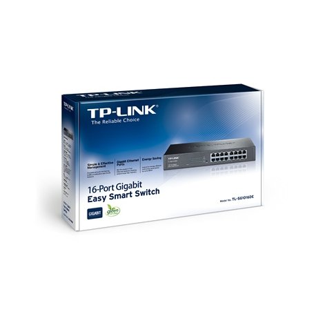 Комутатор TP-Link TL-SG1016DE Black (TL-SG1016DE)