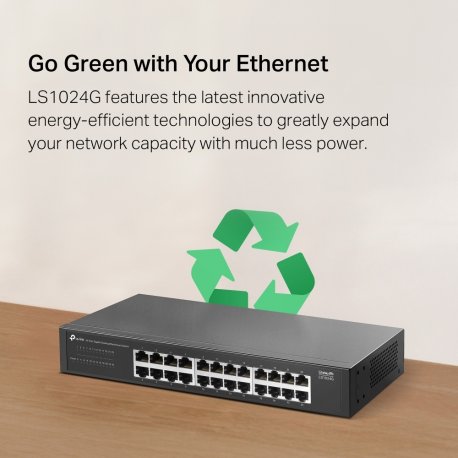 Комутатор TP-Link LS1024G Black (LS1024G)