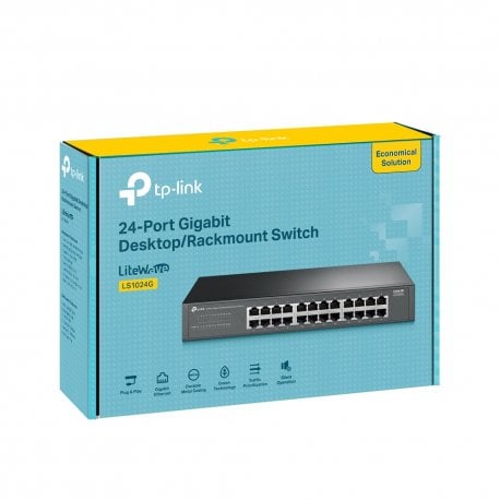 Комутатор TP-Link LS1024G Black (LS1024G)