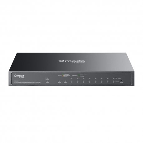 Коммутатор TP-Link ES210GP Black (ES210GP)