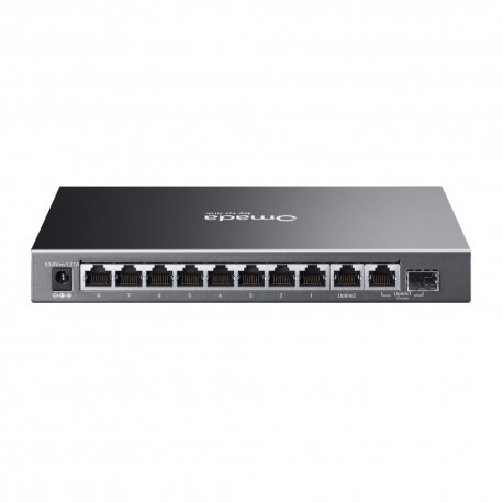 Коммутатор TP-Link ES210GP Black (ES210GP)
