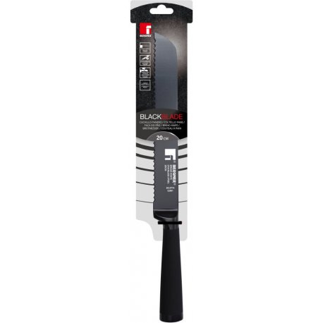 Нож для хлеба Bergner Blackblade 20 см (BG-8774)