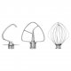 Набір насадок KitchenAid 5KSM5TH3PSS Набір насадок KitchenAid 5KSM5TH3PSS