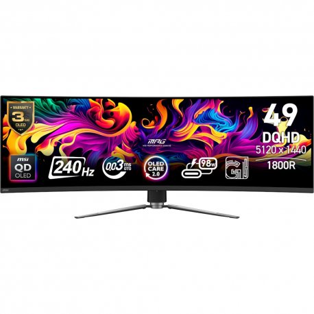 Монитор MSI MPG 491CQPX QD-OLED Black (9S6-3FA84T-028)