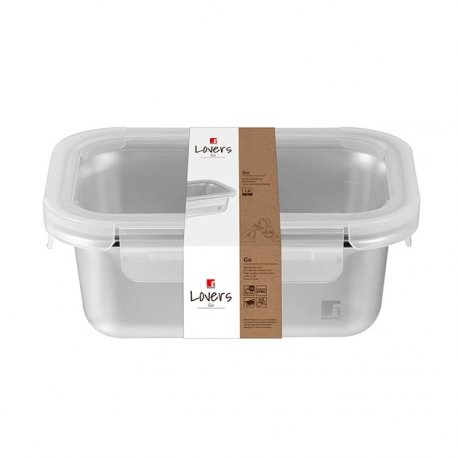 Контейнер для хранения Bergner Go Lovers 800 мл (BG-36310-GY)