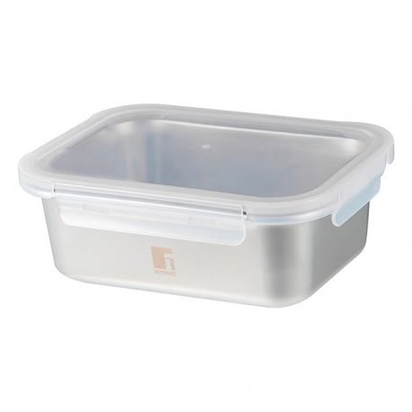 Контейнер для хранения Bergner Go Lovers 800 мл (BG-36310-GY)