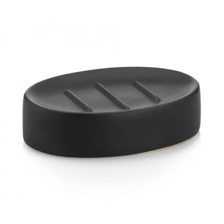 Мыльница Kela Matsi Black (23717)