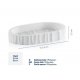 Мыльница Kela Merida White (23760) Мыльница Kela Merida White (23760)