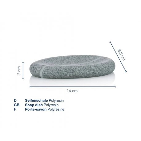 Мыльница Kela Talus White (20301)