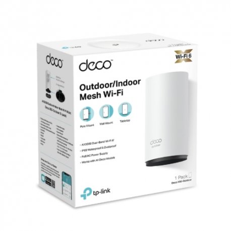 WiFi Mesh система TP-LINK AX3000 White (Deco X50-Outdoor(1-pack))