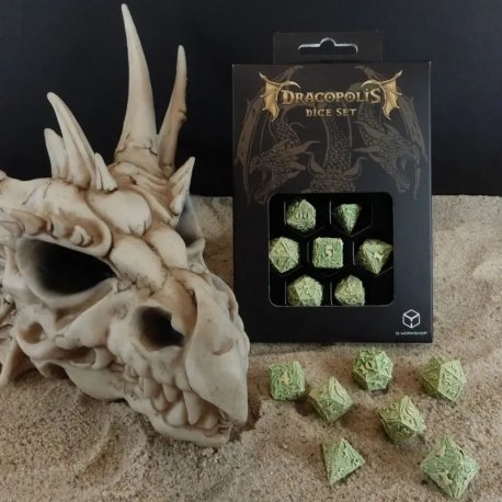 Набір кубиків Dracopolis: Andean Longneck Dice Set (7) (SDCP03)