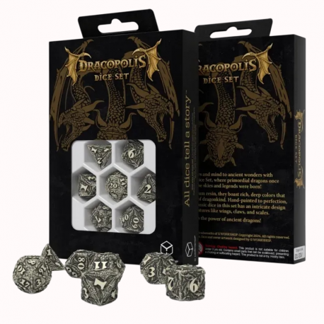 Набор кубиков Dracopolis: Scandinavian Blackfang Dice Set (7) (SDCP01)