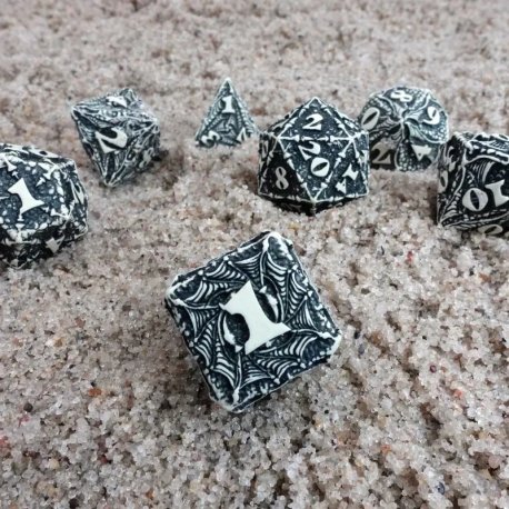 Набір кубиків Dracopolis: Scandinavian Blackfang Dice Set (7) (SDCP01)