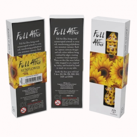 Набір кубиків Full Art Dice Set: Sunflower (SWSPSUNF)