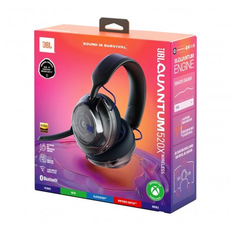 Бездротові навушники JBL Quantum 520 Black (JBLQTUM520BLK)