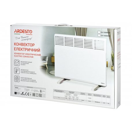 Конвектор Ardesto CH-1500MOW 1500Вт (CH-1500MOW)