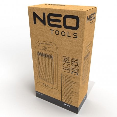 Инфракрасный обогреватель Neo Tools 1200Вт Black (90-113)