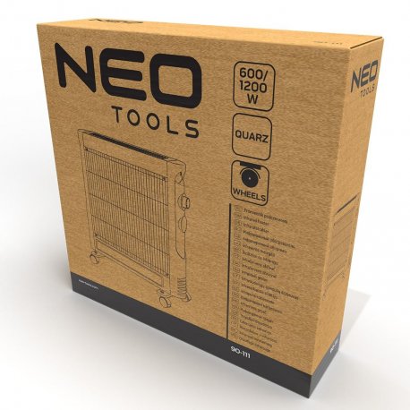 Инфракрасный обогреватель Neo Tools 1200Вт Black (90-111)