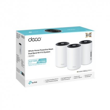 WiFi Mesh система TP-LINK AX1500 White (Deco PX10(2-pack))