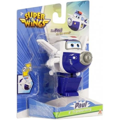 Ігрова фігурка-трансформер Super Wings Transforming Paul (EU780624)