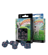 Набор кубиков Набор кубиков Llama Dark Blue & Pink Dice Set (7) (SLLA01)