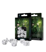 Набор кубиков Elvish White & Black Dice Set (7) (SELV02)