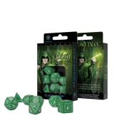 Набір кубиків Elvish Green & white Dice Set (7) (SELV03)