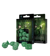 Набор кубиков Elvish Green & white Dice Set (7) (SELV03)
