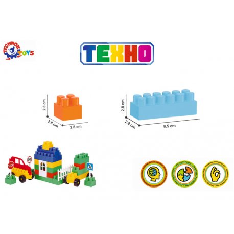 Конструктор пластиковый ТехноК Техно 5 310 шт. (TH0533)