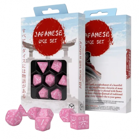 Набор кубиков Japanese Dice Set: Sweet Spring Memory (7) (SKAN04)