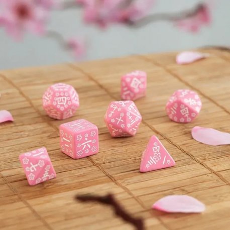 Набор кубиков Japanese Dice Set: Sweet Spring Memory (7) (SKAN04)
