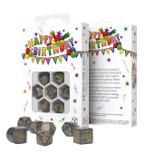 Набір кубиків Happy Birthday Dice Set: Confetti (RHPB03)