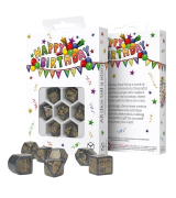 Набор кубиков Happy Birthday Dice Set: Confetti (RHPB03)