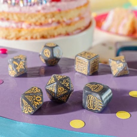 Набір кубиків Happy Birthday Dice Set: Confetti (RHPB03)