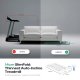 Бігова доріжка Urevo FoldiMix 5L Pro URTM045 Silver (1166888)