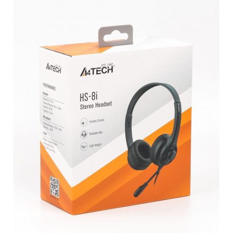 Гарнитура A4Tech Black (HS-8i Black)