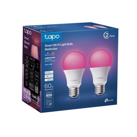 Лампа LED с регулировкой Wi-Fi TP-Link (2шт.) (TAPO L530E 2-PACK)