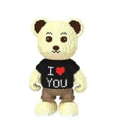 Конструктор Magic Blocks 3D Ведмедик Тедді I Love You (BX-7038)