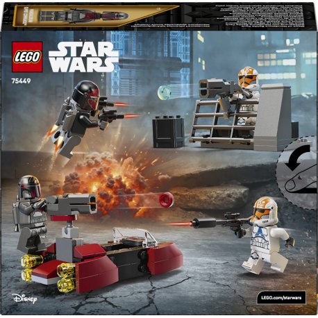 Конструктор LEGO Star Wars Боевой комплект «Осада Мандалора» (75449)