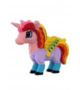 Конструктор Magic Blocks 3D Пони розовый (97026)
