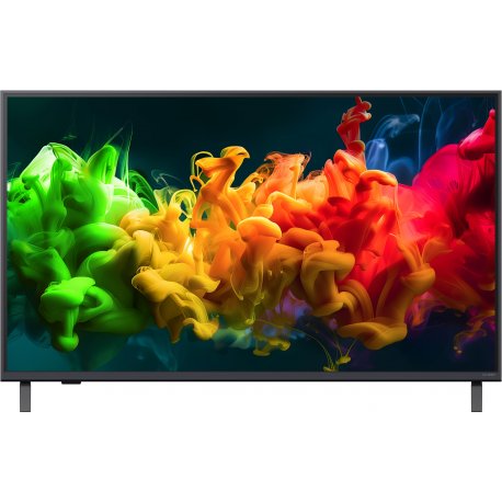 Телевізор LG QNED 43" 4K 60Hz Smart WebOS Black (43QNED80B6B)