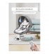 Дитячий шезлонг Dearest Baby (6956062000202) Light Grey (1132129)