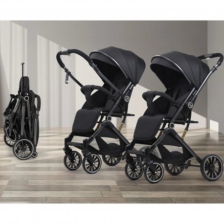 Детская коляска прогулочная Kidilo 525Baby Black (1132141)