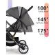 Дитяча коляска прогулянкова Kidilo 525Baby Grey (1132142) Дитяча коляска прогулянкова Kidilo 525Baby Grey (1132142)