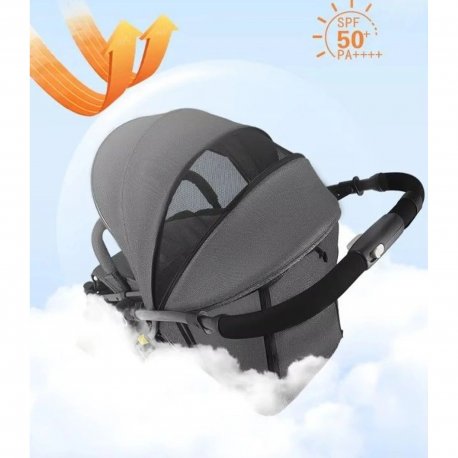 Дитяча коляска прогулянкова Kidilo 525Baby Grey (1132142)