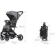 Дитяча коляска прогулянкова Kidilo 525Baby Grey (1132142) Дитяча коляска прогулянкова Kidilo 525Baby Grey (1132142)